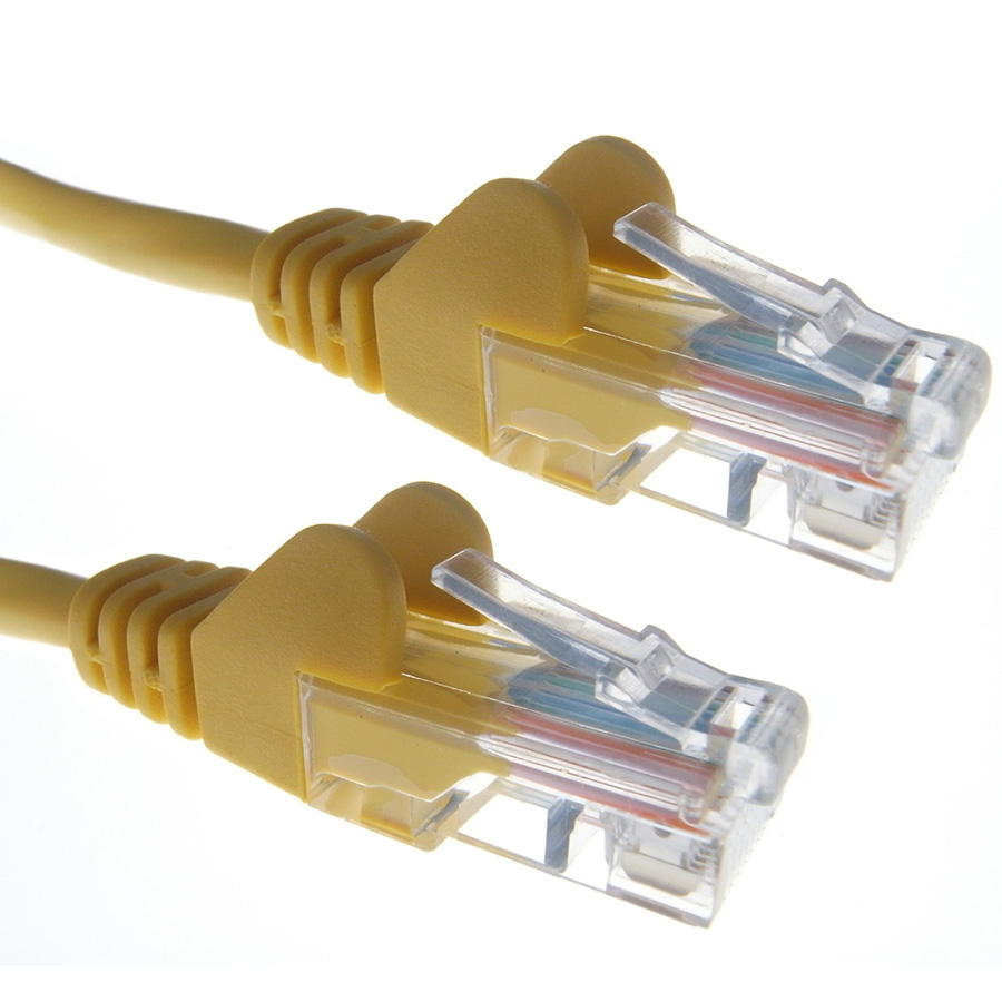 Patch Lead Cat6E (Yellow)